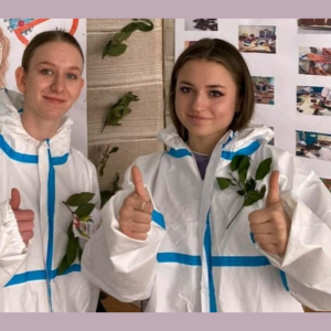 Поздравляем команду экоклуба „Гармония” Теоретического Лицея №1 г.Бричень