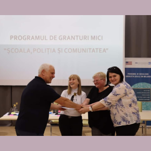 3 июня 2022 года были подведены итоги программы малых грантов „Școala, Poliția și Comunitatea”