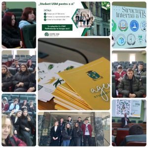 Информационная кампания „Student USM pentru o zi”
