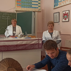 Лицей принимал преподавателей химии со всего района