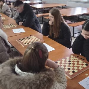 Cоревнования по шашкам, шахматам и насстольному теннису, зона Бричень